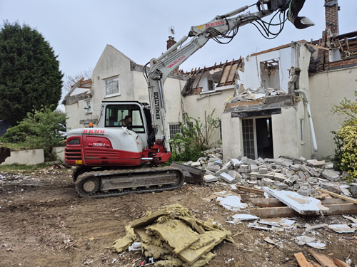 Bens Demolition Division job Demolition of a house photo number 4