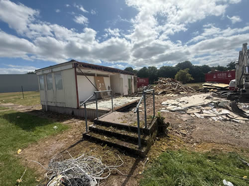 Bens Demolition Division job Demolition for BT in Hereford photo number 6