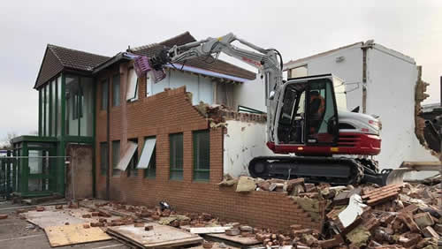 Bens Demolition Division job Dean Road, Yate photo number 3