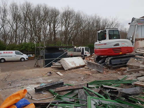 Bens Demolition Division job Dean Road, Yate photo number 6