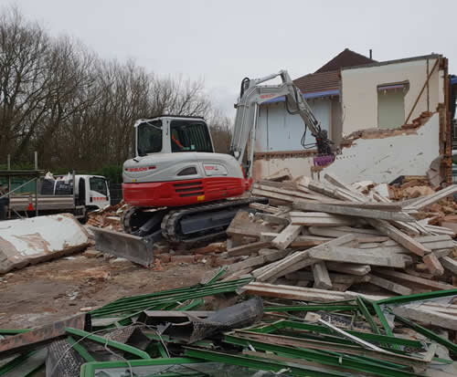 Bens Demolition Division job Dean Road, Yate photo number 8