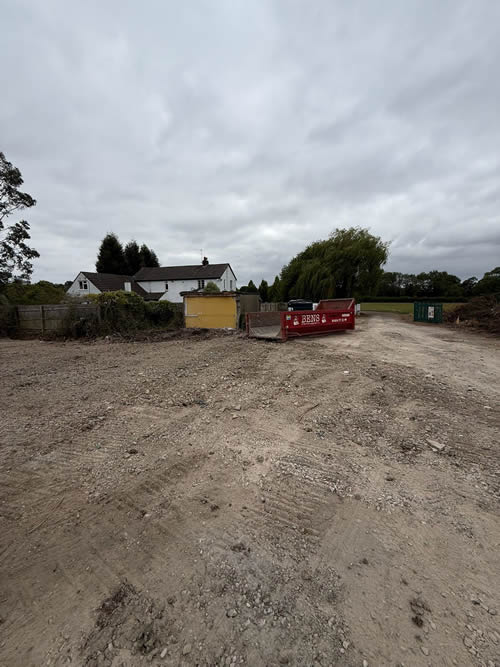 Bens Demolition Division job Careful demolition of farm outbuildings that includes removal of asbestos roof photo number 10