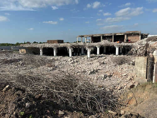 Bens Demolition Division job Clearance of 10 acre factory site following demolition photo number 3