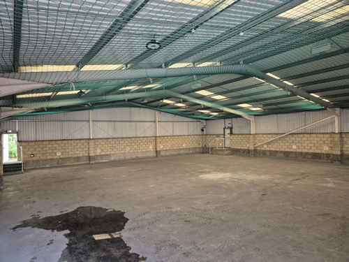 Bens Demolition Division job Devizes strip asbestos sheets soft strip building take down building for reuse photo number 2