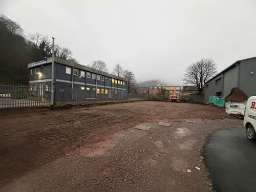 Bens Demolition Division job Demo for Swanmac Ltd. Carefully demolish old premises photo number 16