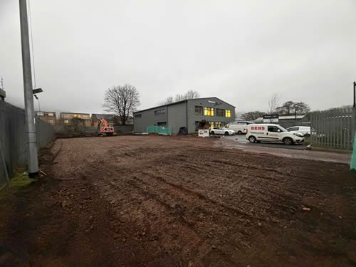 Bens Demolition Division job Demo for Swanmac Ltd. Carefully demolish old premises photo number 17