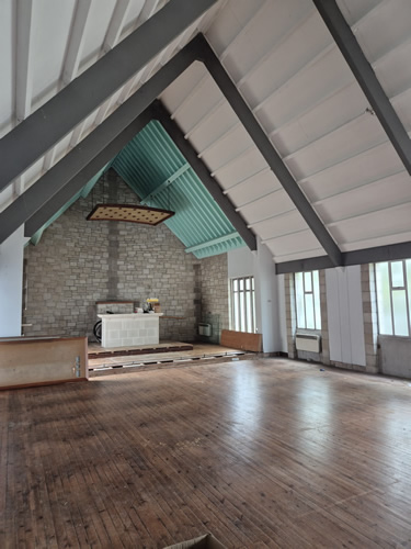 Bens Demolition Division photo Bell hill church newton saint low