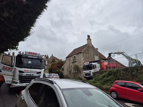 Bens Demolition Division job Bell hill church newton saint low photo number 4