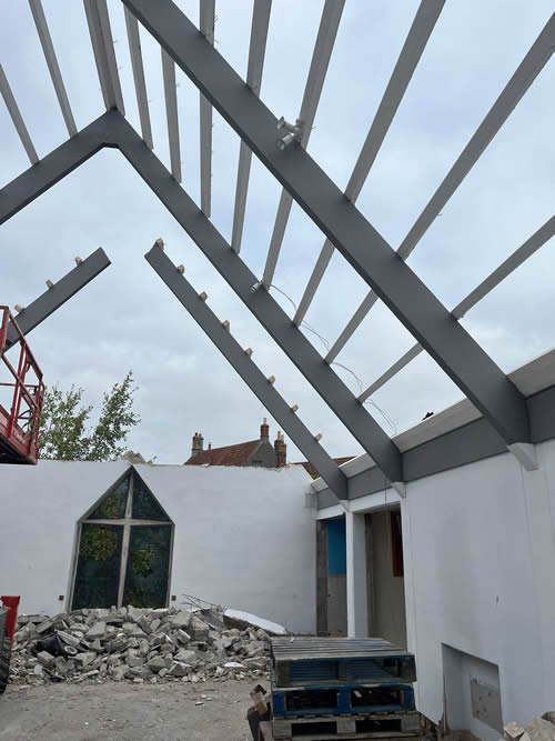 Bens Demolition Division job Bell hill church newton saint low photo number 6