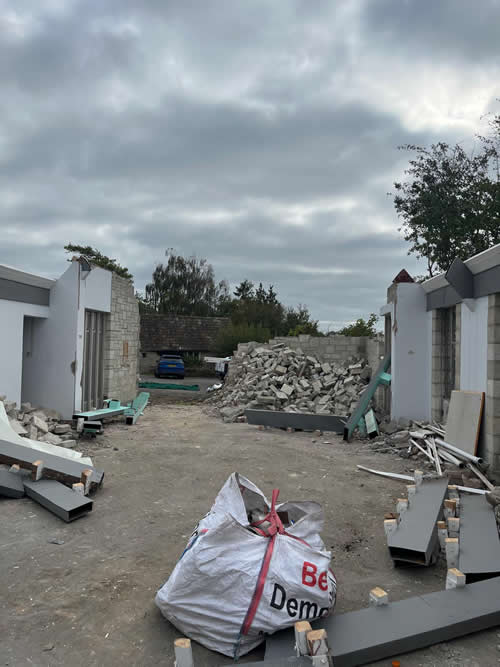 Bens Demolition Division job Bell hill church newton saint low photo number 7