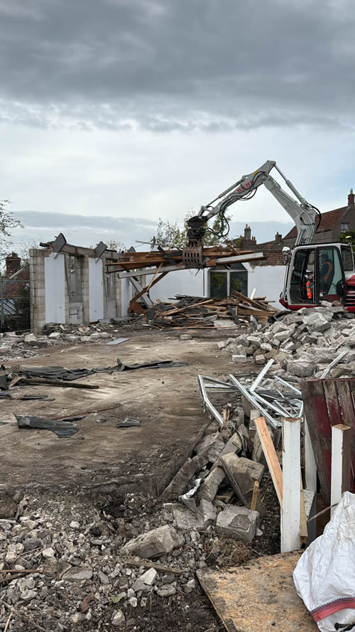 Bens Demolition Division job Bell hill church newton saint low photo number 11