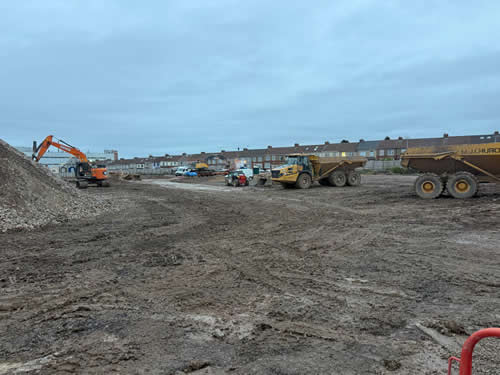 Bens Demolition Division job Demolition of 10 acre factory site photo number 2