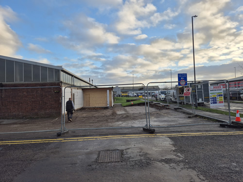 Bens Demolition Division job Yate court construction soft strip demolition and strip asbestos sheets photo number 3