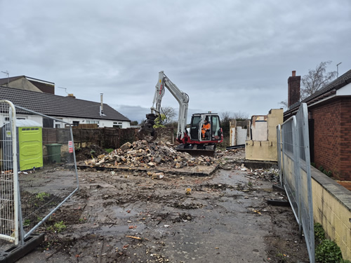 Bens Demolition Division photo House demo in Severn Beach near Bristol