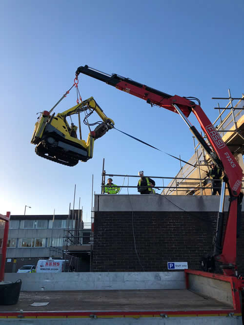 Bens Demolition Division photo Straits Parade, Fishponds for Phoenix Builders