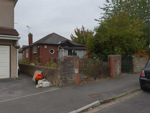 Bens Demolition Division job House Demolition, Grantham Road, Kingswood for Bristol TLC Chamberlain and Sons photo number 2