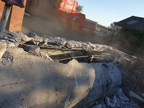 Bens Demolition Division job Air Raid Shelter, Keynsham photo number 6