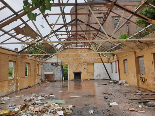 Bens Demolition Division job Demolition of a Scout Hut for Crossman Homes photo number 6