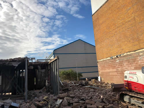 Bens Demolition Division job Moorhead Close, Cardiff photo number 3