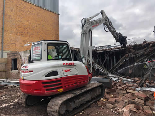 Bens Demolition Division job Moorhead Close, Cardiff photo number 5