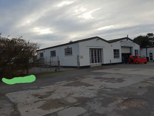 Bens Demolition Division photo Weare Garage, Axbridge