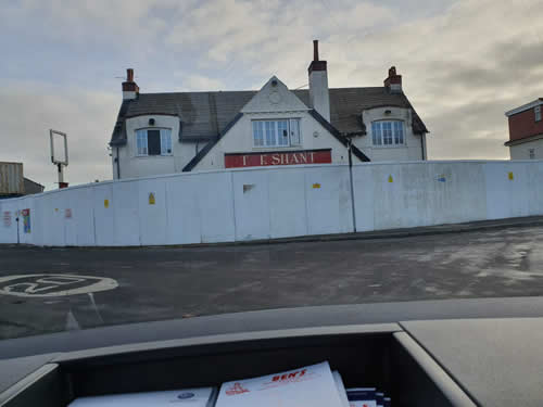 Bens Demolition Division job Demolition of the The Shant Pub, Kingswood for Highridge Construction photo number 12