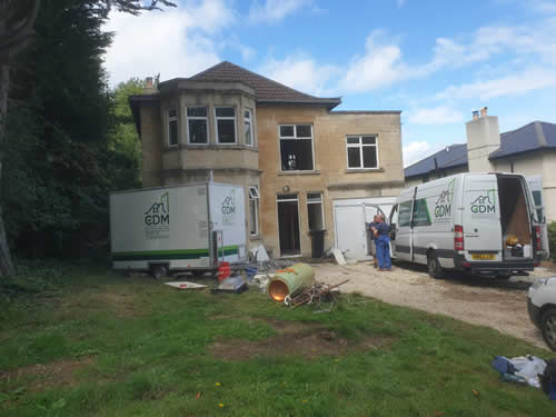 Bens Demolition Division job Charlcombe Lane, Bath photo number 1