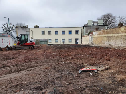 Bens Demolition Division job Demolition of a commercial property, Phidias Stone, Cumberland Road, Bristol for Phoenix Builders photo number 2