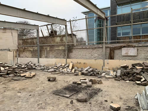 Bens Demolition Division job Demolition of a commercial property, Phidias Stone, Cumberland Road, Bristol for Phoenix Builders photo number 12