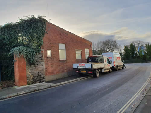 Bens Demolition Division job Demolition of a commercial property, Phidias Stone, Cumberland Road, Bristol for Phoenix Builders photo number 16