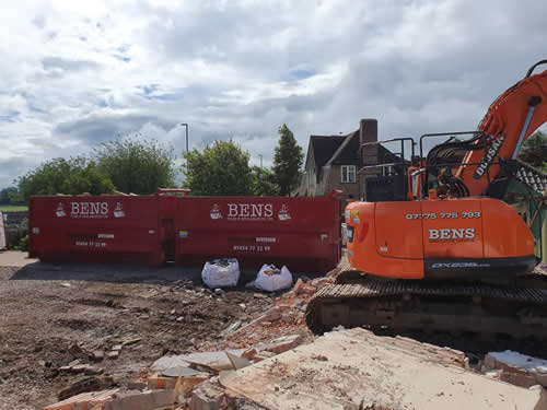 Bens Demolition Division job House demolition in Merrymead, Alveston photo number 21