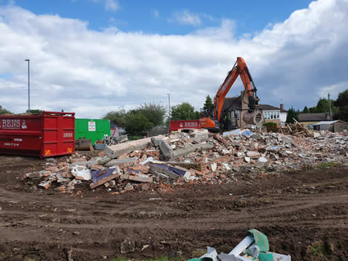 Bens Demolition Division job House demolition in Merrymead, Alveston photo number 24