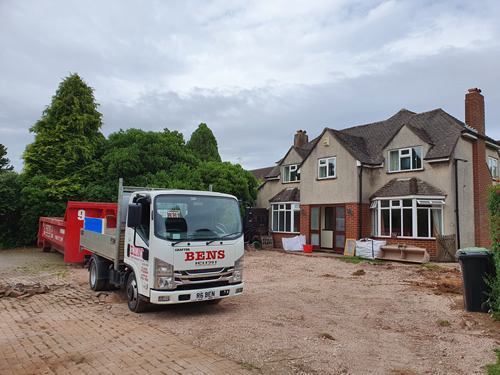 Bens Demolition Division job House demolition on Church Road, Frampton Cotterell photo number 4