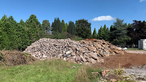 Bens Demolition Division job House demolition on Church Road, Frampton Cotterell photo number 13