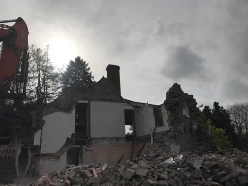Bens Demolition Division job Naish Cottage, Wraxall for Jigsaw Construction photo number 6