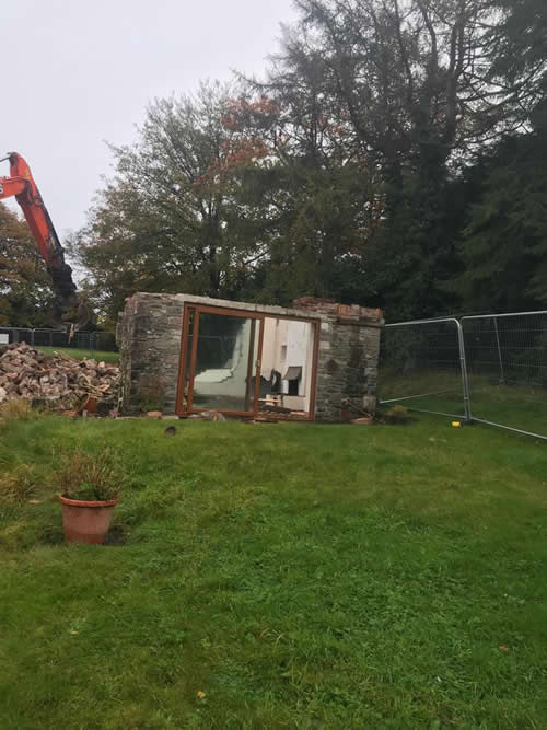 Bens Demolition Division job Naish Cottage, Wraxall for Jigsaw Construction photo number 9