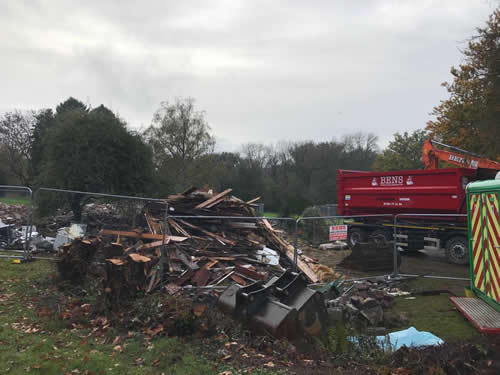 Bens Demolition Division job Naish Cottage, Wraxall for Jigsaw Construction photo number 10