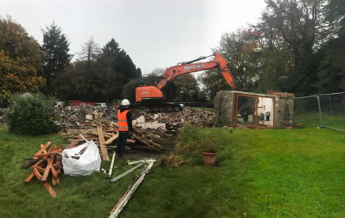 Bens Demolition Division job Naish Cottage, Wraxall for Jigsaw Construction photo number 13