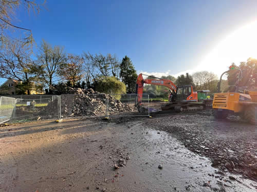 Bens Demolition Division job Naish Cottage, Wraxall for Jigsaw Construction photo number 17