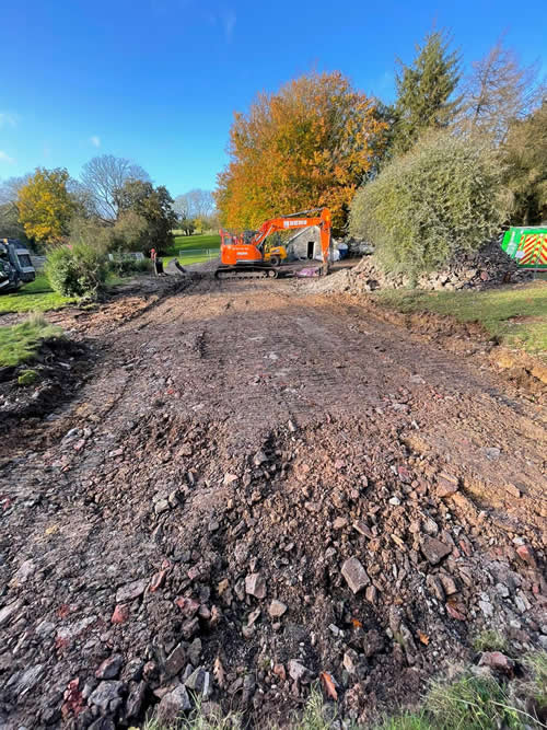 Bens Demolition Division job Naish Cottage, Wraxall for Jigsaw Construction photo number 18