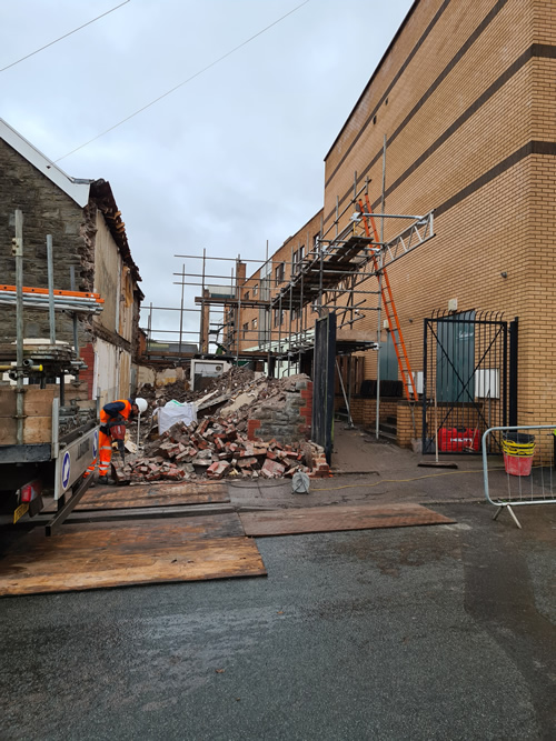 Bens Demolition Division job Ducie Road, Staple Hill, Bristol photo number 3