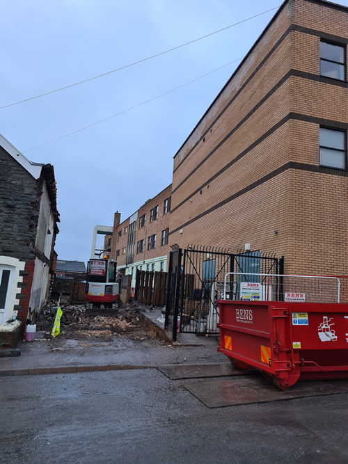 Bens Demolition Division job Ducie Road, Staple Hill, Bristol photo number 4