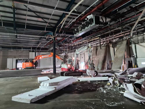 Bens Demolition Division job Cold Room, Cribbs Causeway, Bristol photo number 10