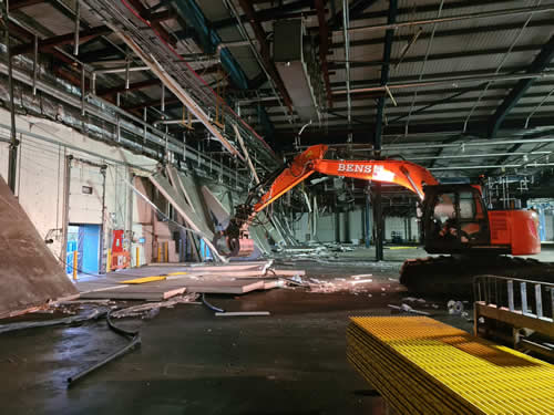 Bens Demolition Division job Cold Room, Cribbs Causeway, Bristol photo number 11