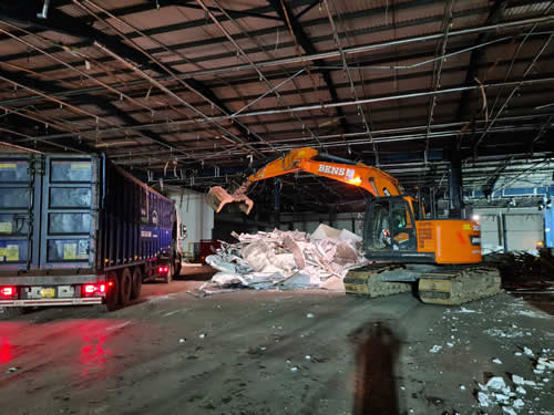 Bens Demolition Division job Cold Room, Cribbs Causeway, Bristol photo number 16