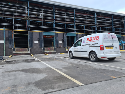 Bens Demolition Division job Cold Room, Cribbs Causeway, Bristol photo number 25