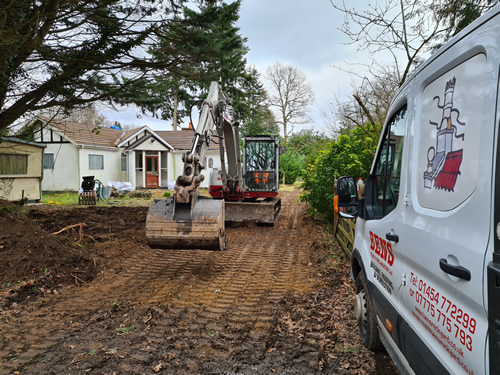 Bens Demolition Division job Bungalow and Outbuildings Ringwood, Hampshire photo number 3