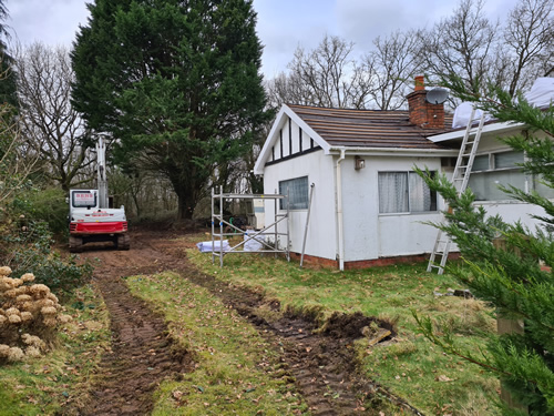 Bens Demolition Division job Bungalow and Outbuildings Ringwood, Hampshire photo number 4