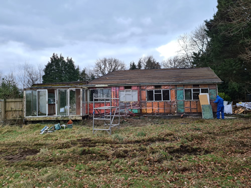 Bens Demolition Division job Bungalow and Outbuildings Ringwood, Hampshire photo number 7