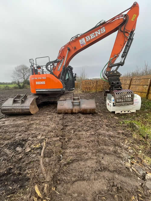 Bens Demolition Division job Brent Knoll House, Cribbs Causeway photo number 6